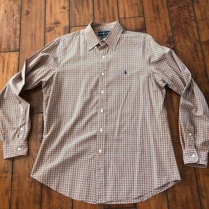 RALPH LAUREN CUSTOM FIT BUTTON DOWN
